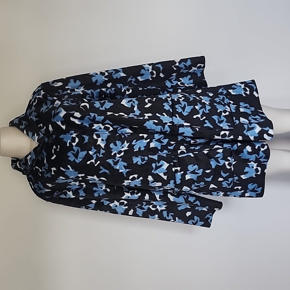 LOGO Lori Goldstein black reversible jacket-L - Picture 1 of 5